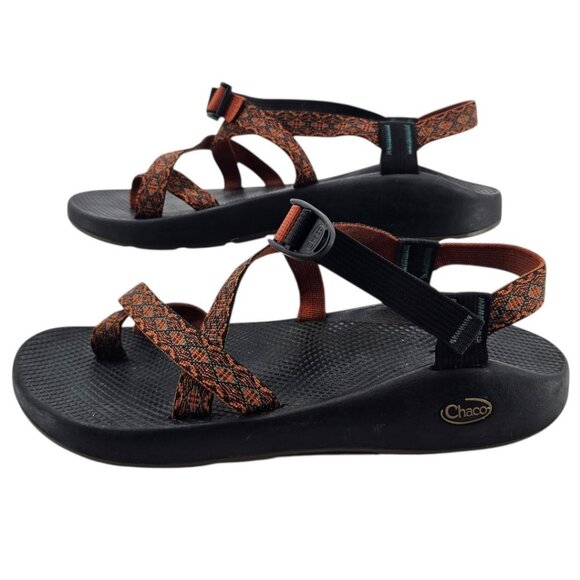 Chaco Mens 13 Classic Sport Toe Loop Aztec Sandals - Picture 1 of 13